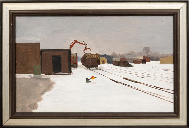 Sven Ljungberg, "The timber is to go from Ljungby to Piteå!".
