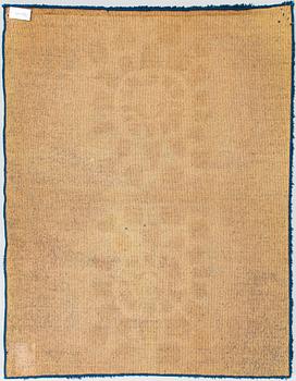 Ritva Puotila, ryijymatto, Oy Finnrya Ab. Noin 175x135 cm.