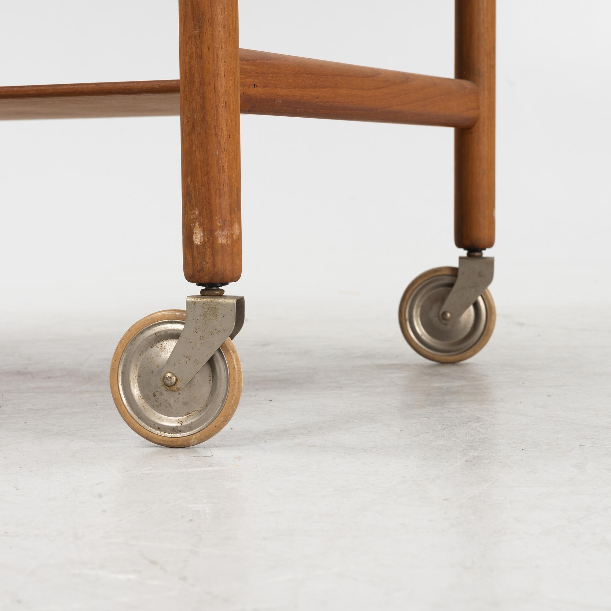 Hans J Wegner, serveringsvagn, Andreas Tuck, Danmark, 1900-talets mitt.