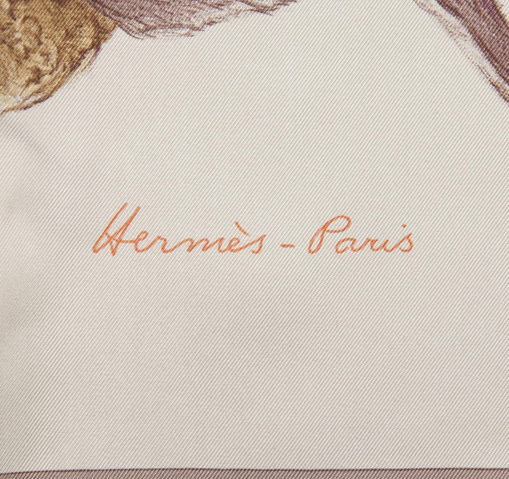 SCARf, "Tourterelles", Hermès.