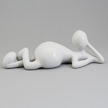 A porcelain sculpture by Monica Ritterband for Royal Copenhagen.