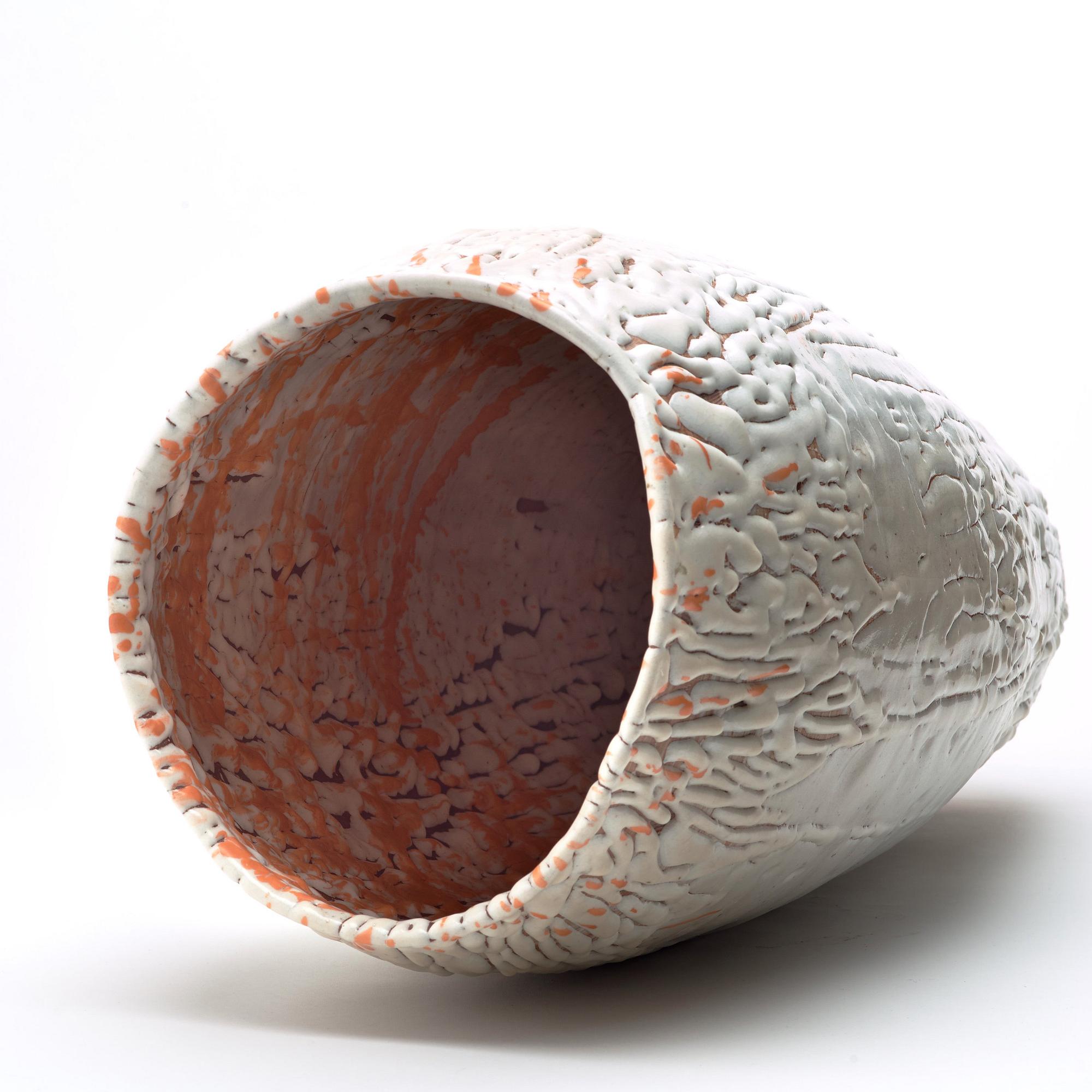 Eva Bengtsson, a large stoneware urn, Frillesås, Sweden.