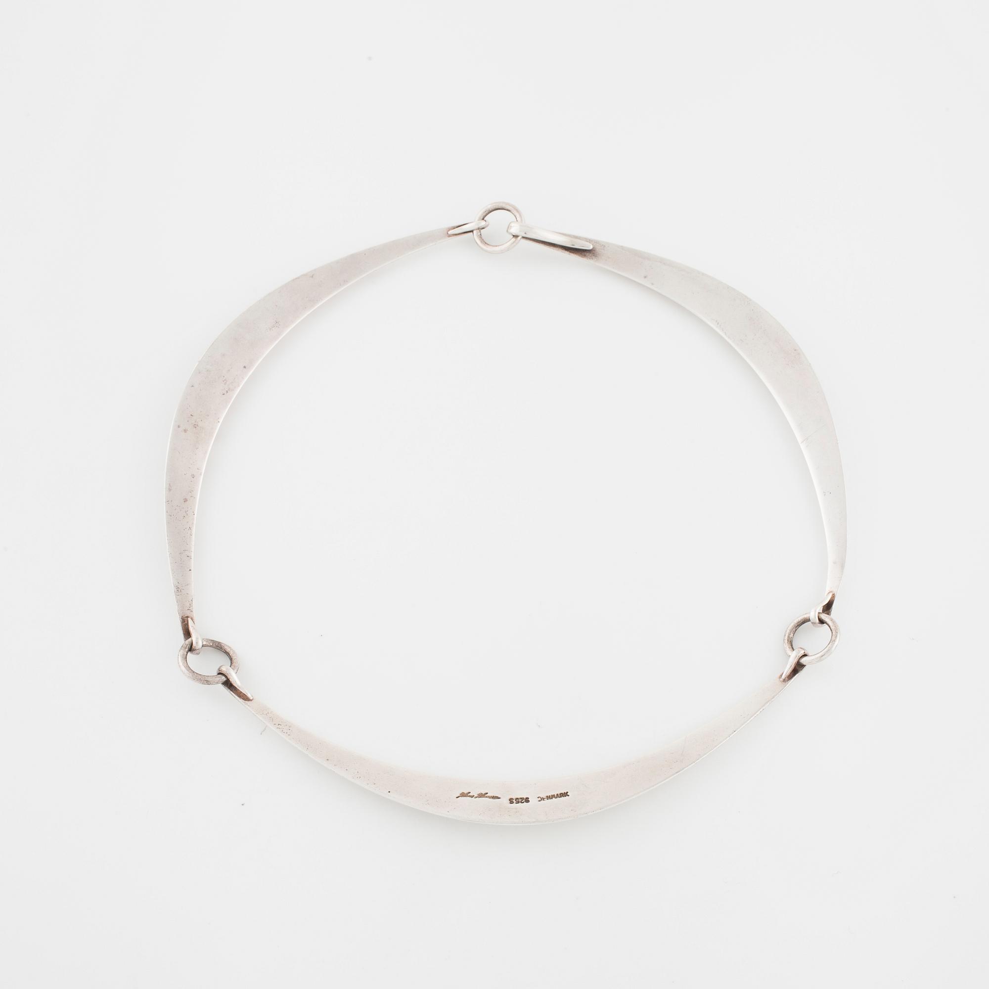 HANS HANSEN, Kolding, Danmark, a necklace.