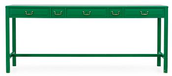 440. A Josef Frank green laquered sideboard by Svenskt Tenn.