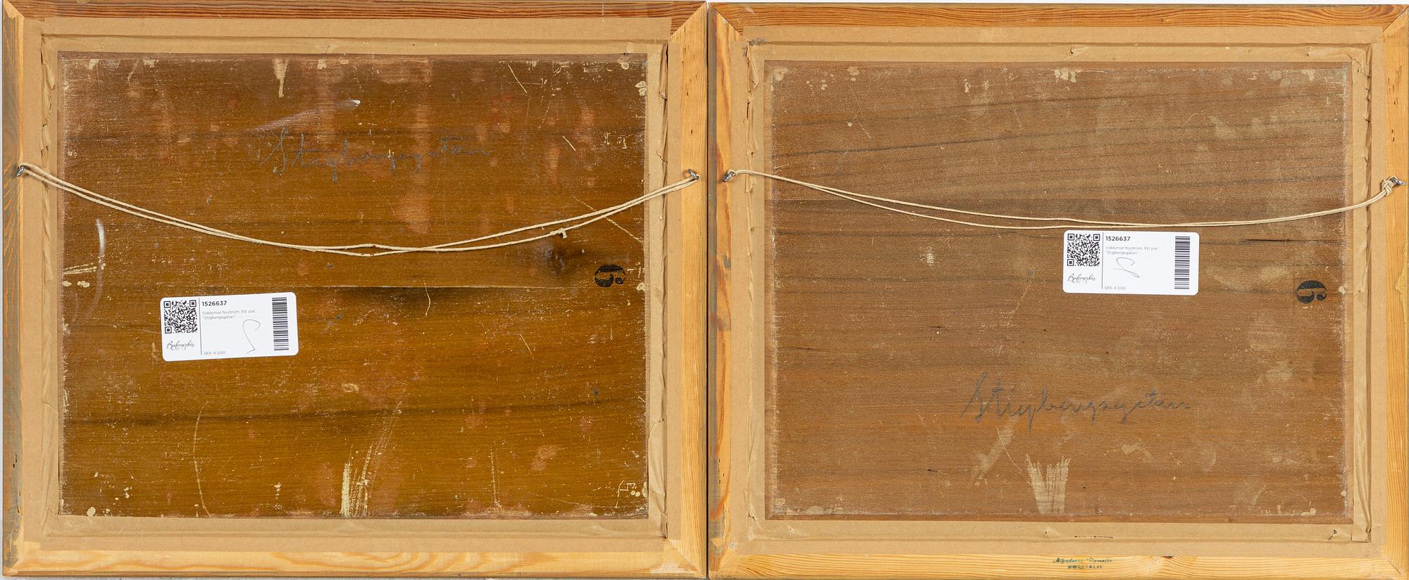 Valdemar Nyström, A Pair, "Stigbergsgatan".