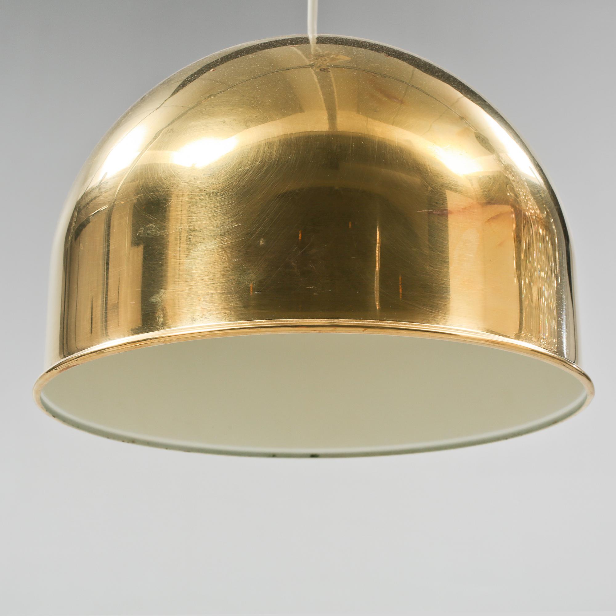 TAKLAMPA, möjligen Bergboms, 1900-talets andra hälft, höjd ca 24 cm.