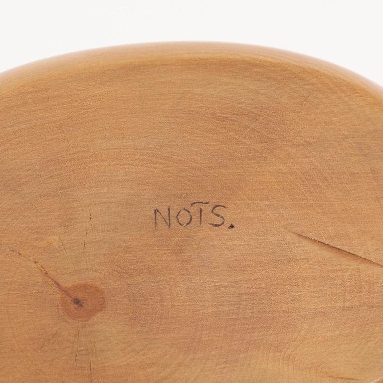 A birch box by Thore Sunna, before 1964, signed.