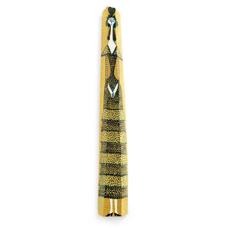 Birger Kaipiainen, a stoneware wall relief, Arabia Finland, 1940's.