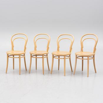 Michael Thonet, stolar, 4 st, "No 14", TON.