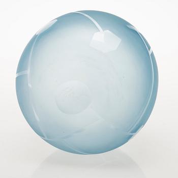 OIVA TOIKKA, pullo, signeerattu Oiva Toikka Nuutajärvi Notsjö.