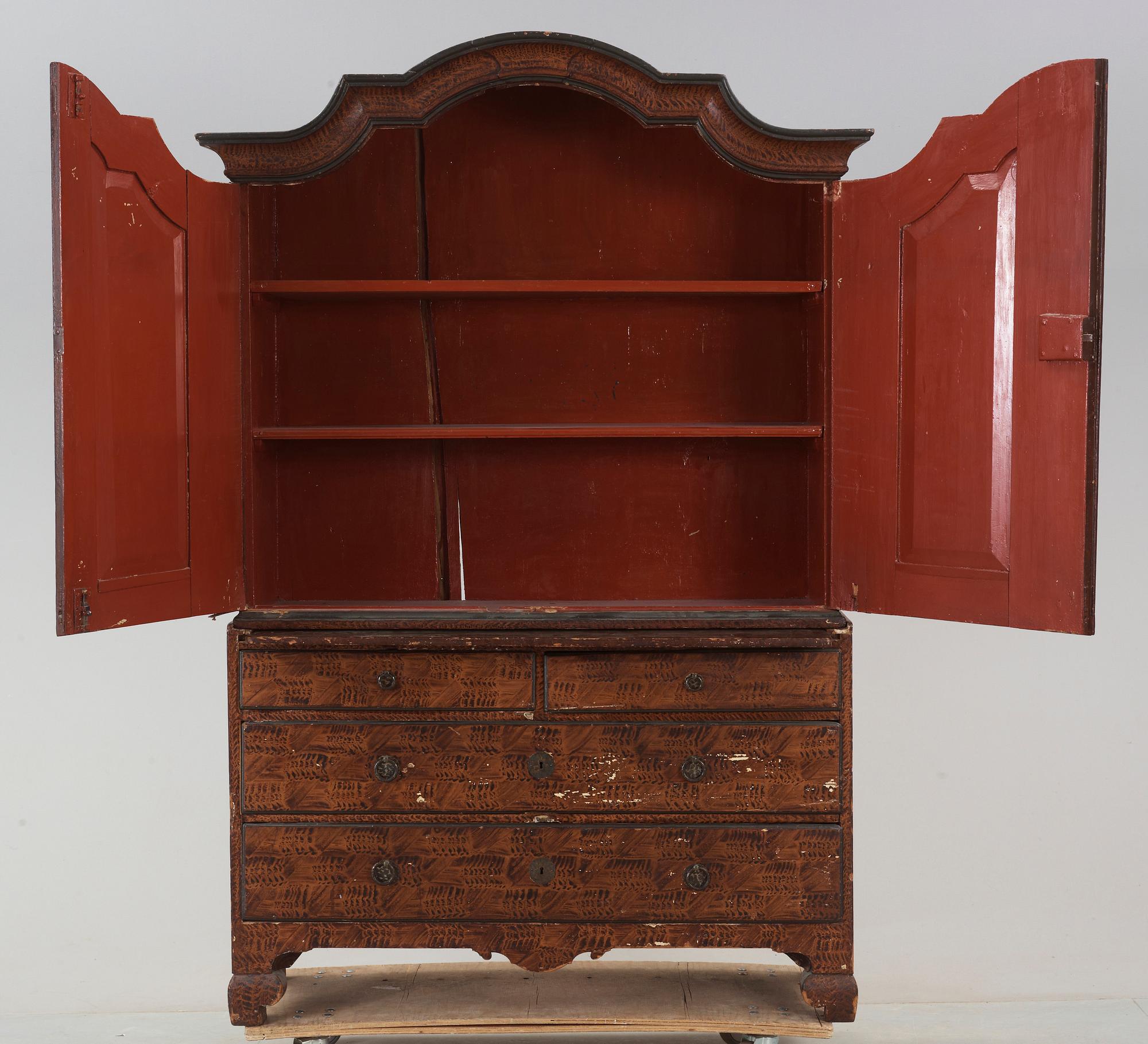 SKÅP, rokoko, 1700-tal.