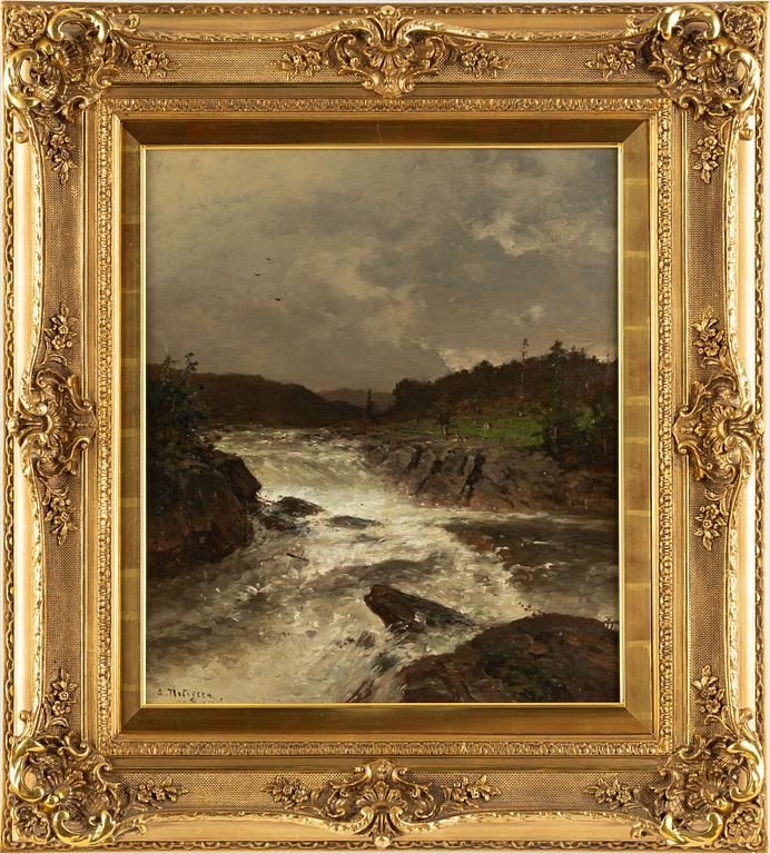 Axel Nordgren, oil on canvas, signed.