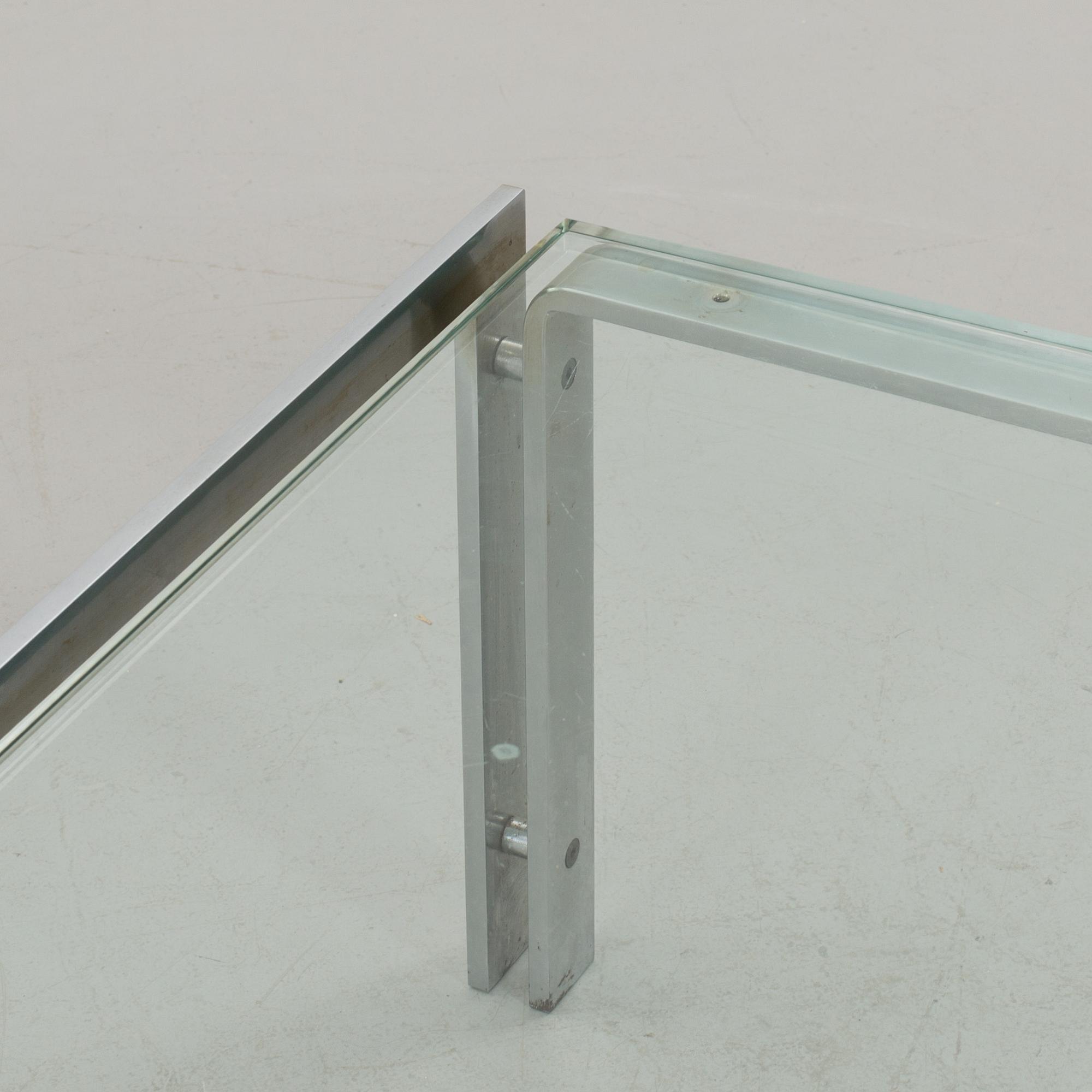 A METAFORM COFFEE TABLE, 1980's.