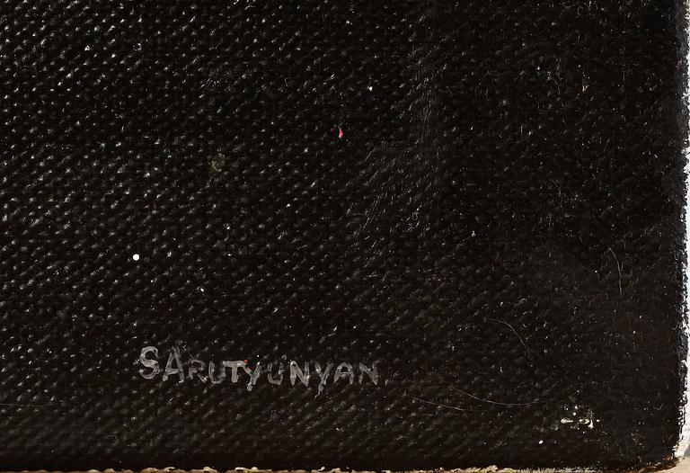 SOREN ARUTYUNYAN, akryl på duk, sign samt dat 1978 a tergo.