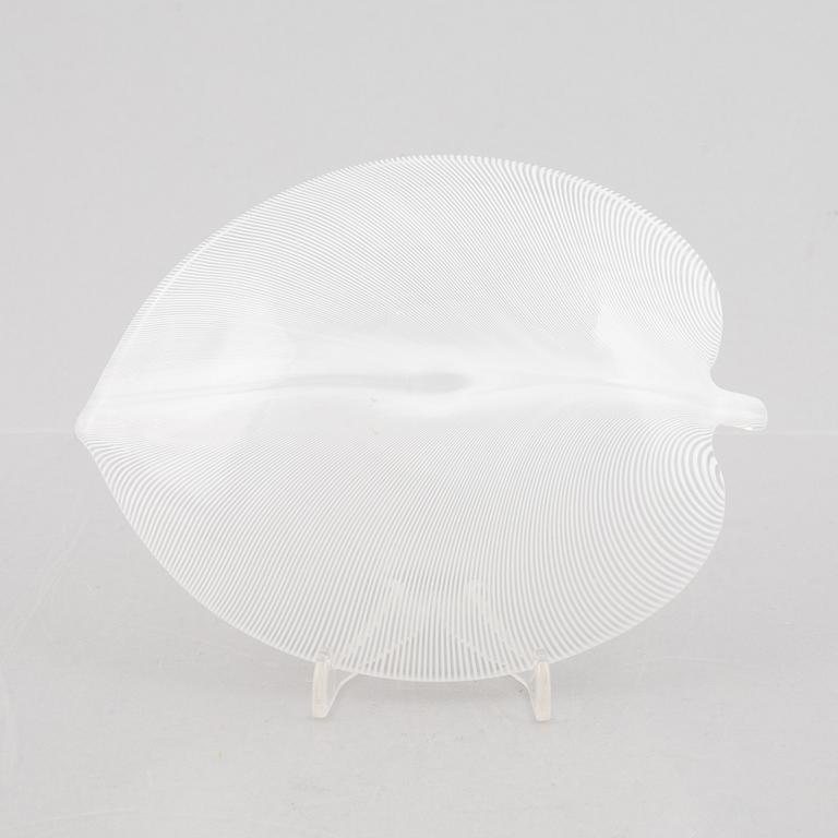 Tyra Lundgren, fat, glas, Venini, Murano, Italien.