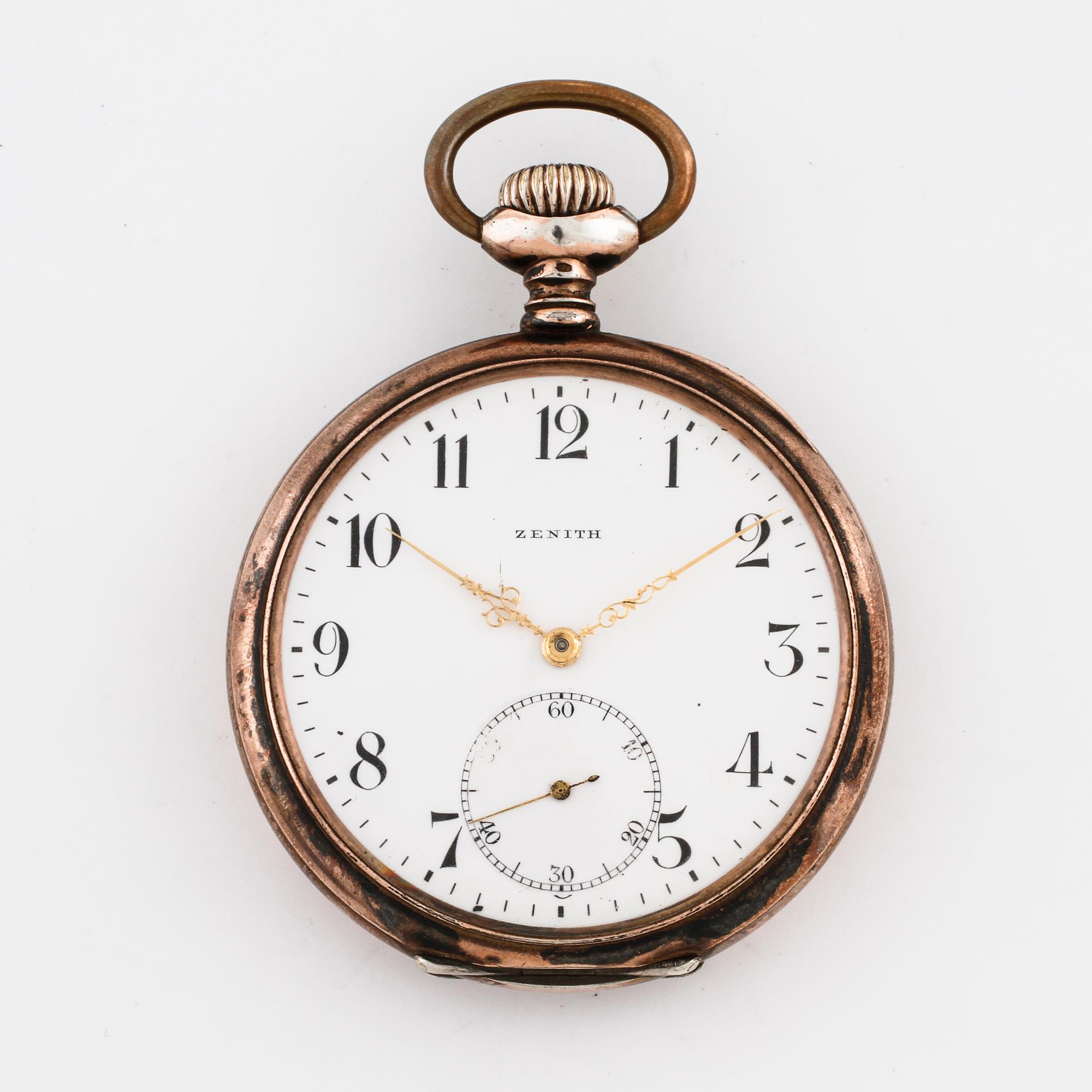 ZENITH, fickur, 52 mm.