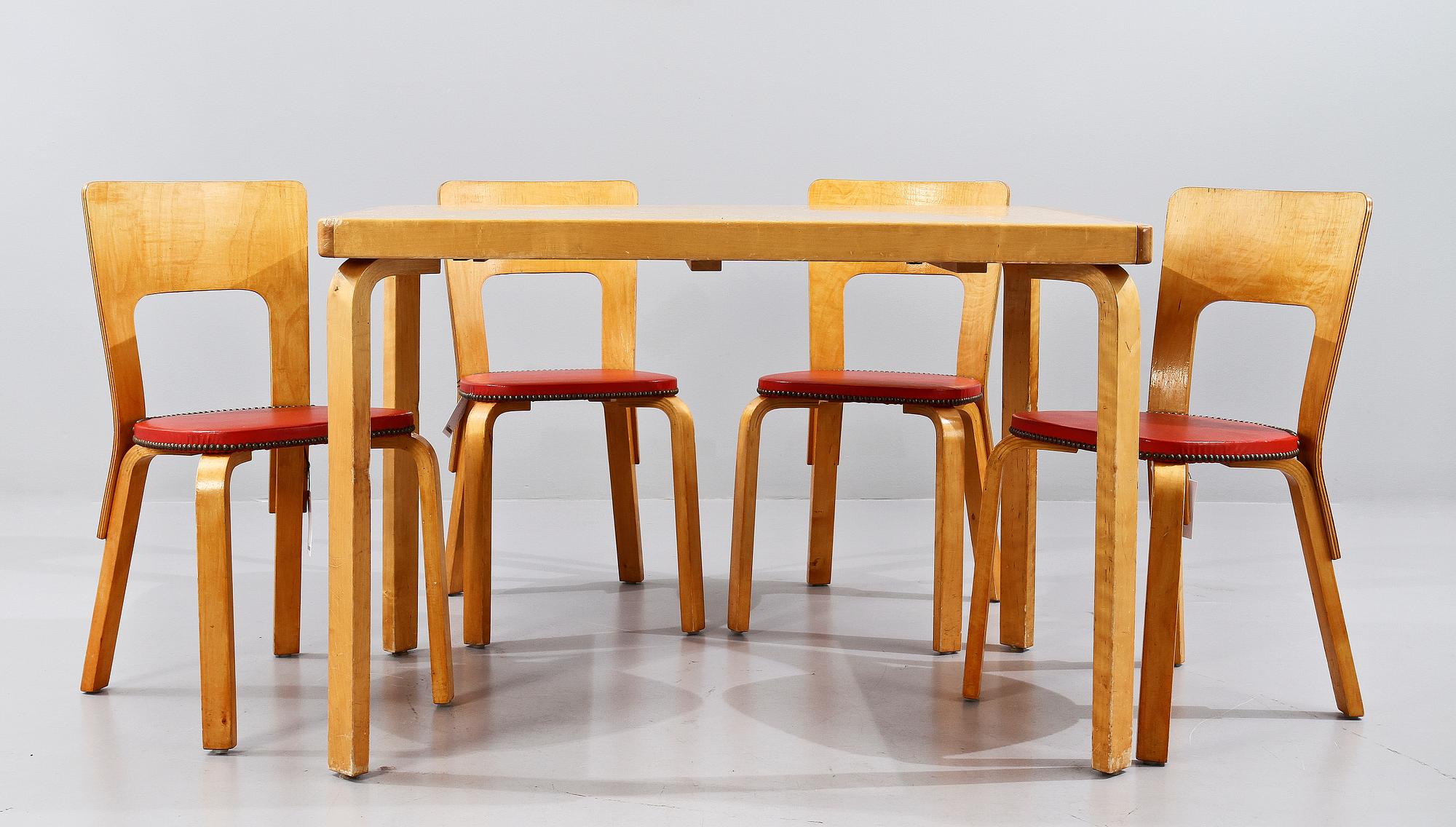 MATGRUPP, 5 delar, Alvar Aalto, 1900-talets mitt.