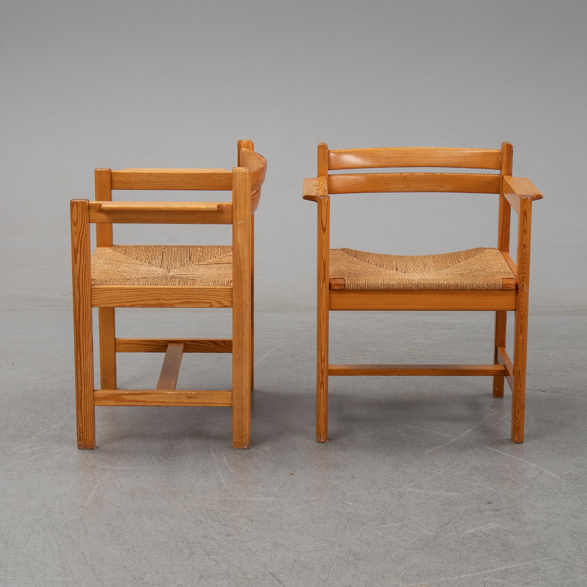 Børge Mogensen, stolar 6+2 st, "Asserbo", Karl Andersson och söner.