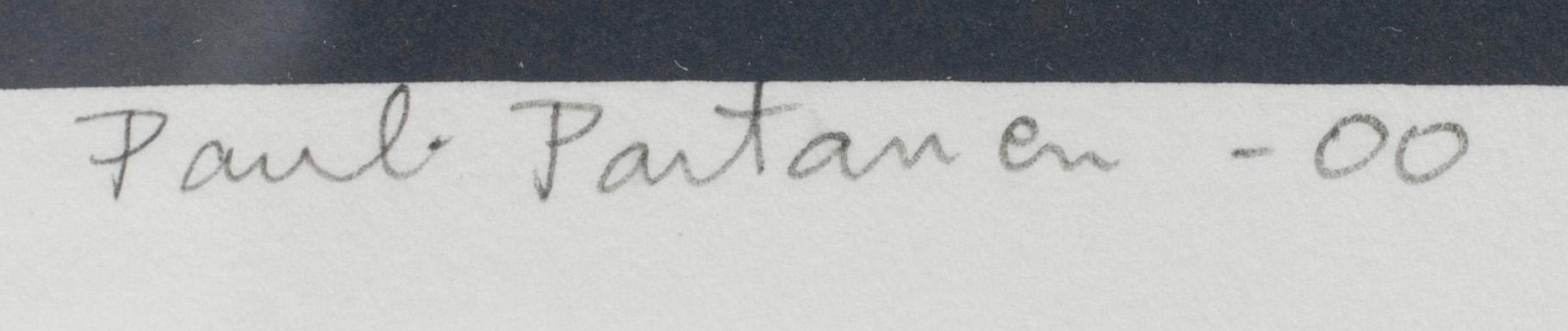 PAULI PARTANEN, serigrafi EA 1/1, signerad och daterad -00.