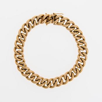 ARMBAND, 14K guld. Westerback, Helsingfors 1962.