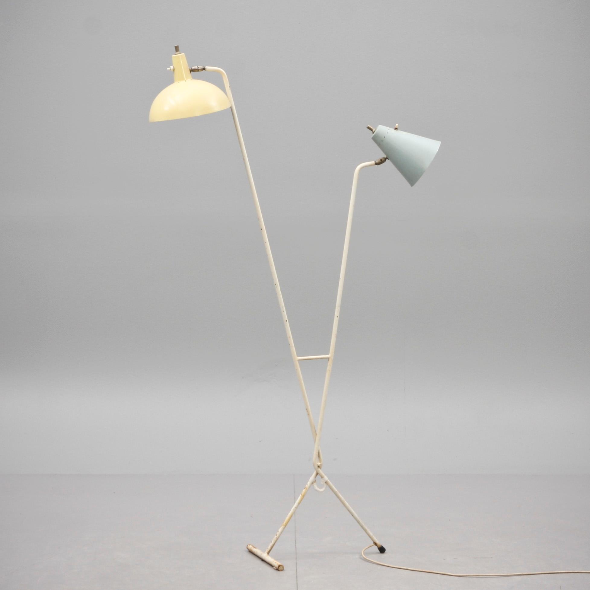 GOLVLAMPA, Wim Rietveld, 1950-tal.