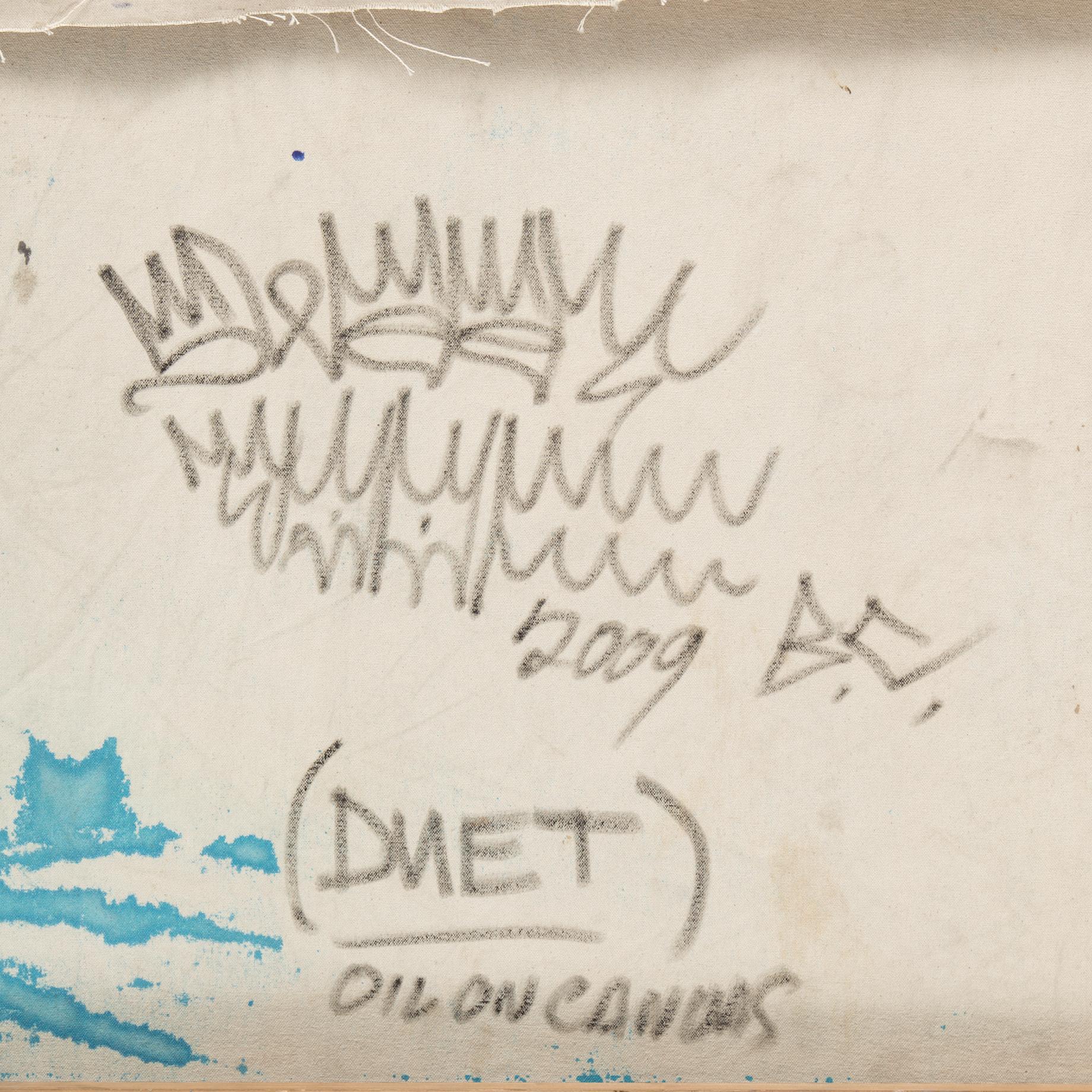 SWEET TOOF, "Duet", olja på duk, 2009, signerad a tergo.