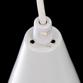 A mid-20th century pendant K 2-1 light for Idman, Finland.
