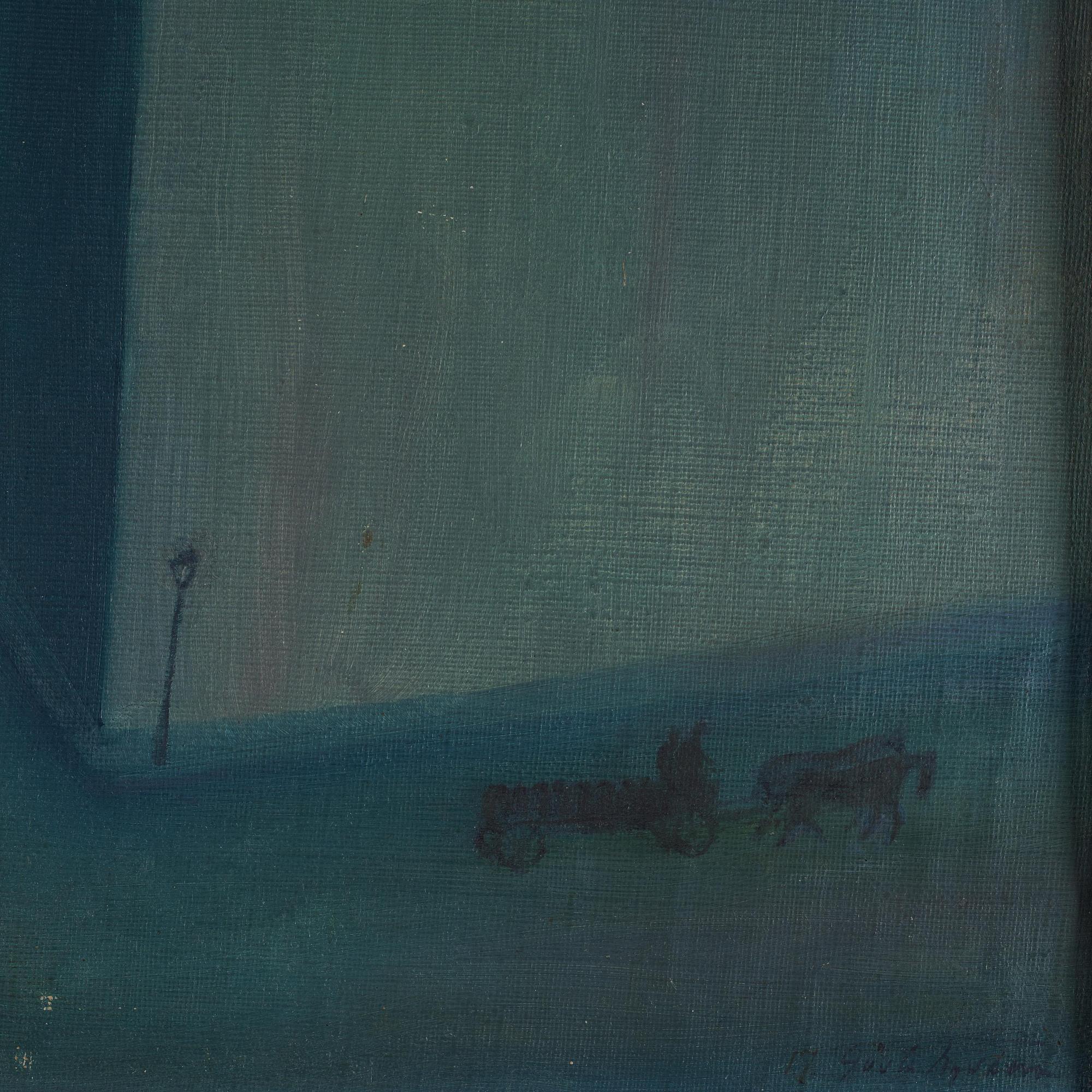 Gösta Nystroem, "Nattvagnen".