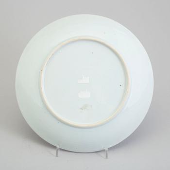 An Imari export porcelain dish, Qing dynasty, Qianlong (1736-95).