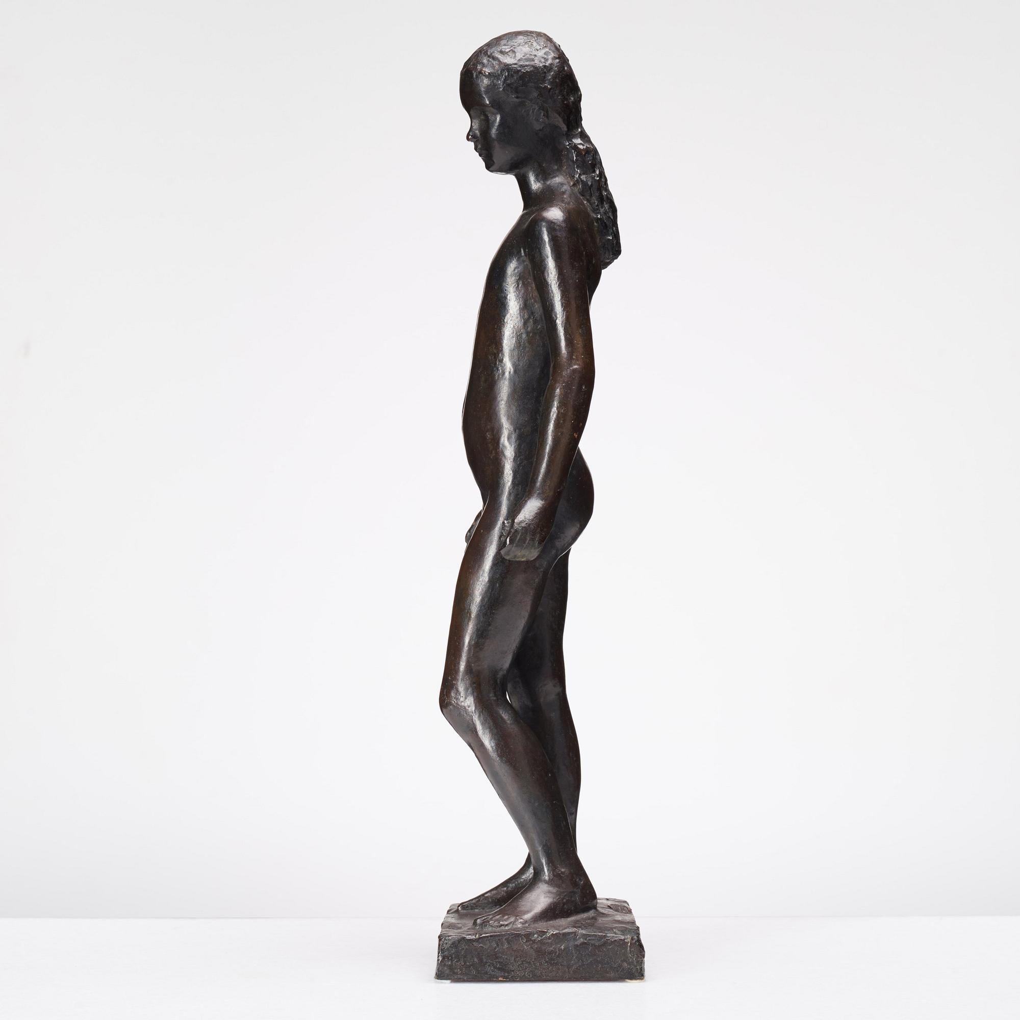 GUNNAR NILSSON, bronze sculpture, signed G. Nilsson, numbered 13/14.