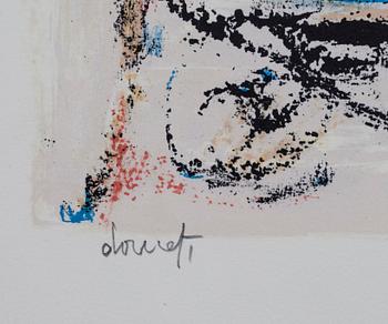 JACQUES DOUCET, färglitografi, signerad och numrerad 132/150.