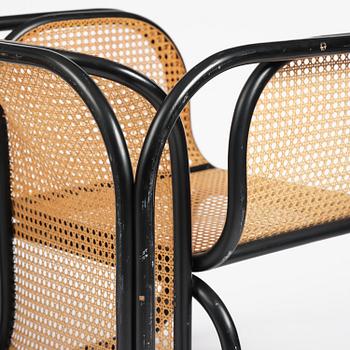 Jan Bocan, fåtöljer, ett par, Thonet, utförda för Tjeckoslovakiska ambassaden, Stockholm, 1972.