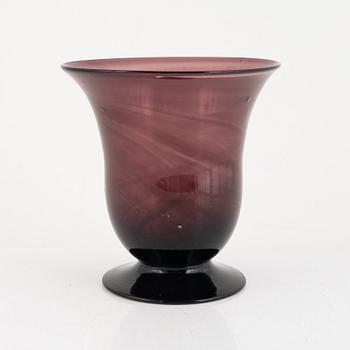 A 19th Century Glass Vase.