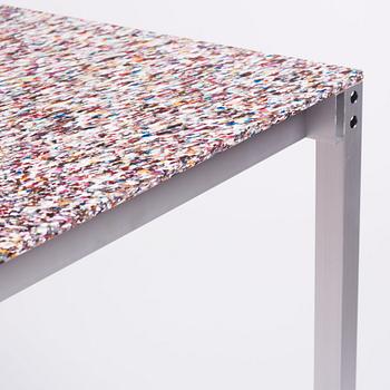 Fredrik Paulsen, a unique table, "Desk One, Broken Smiles", JOY, 2024.