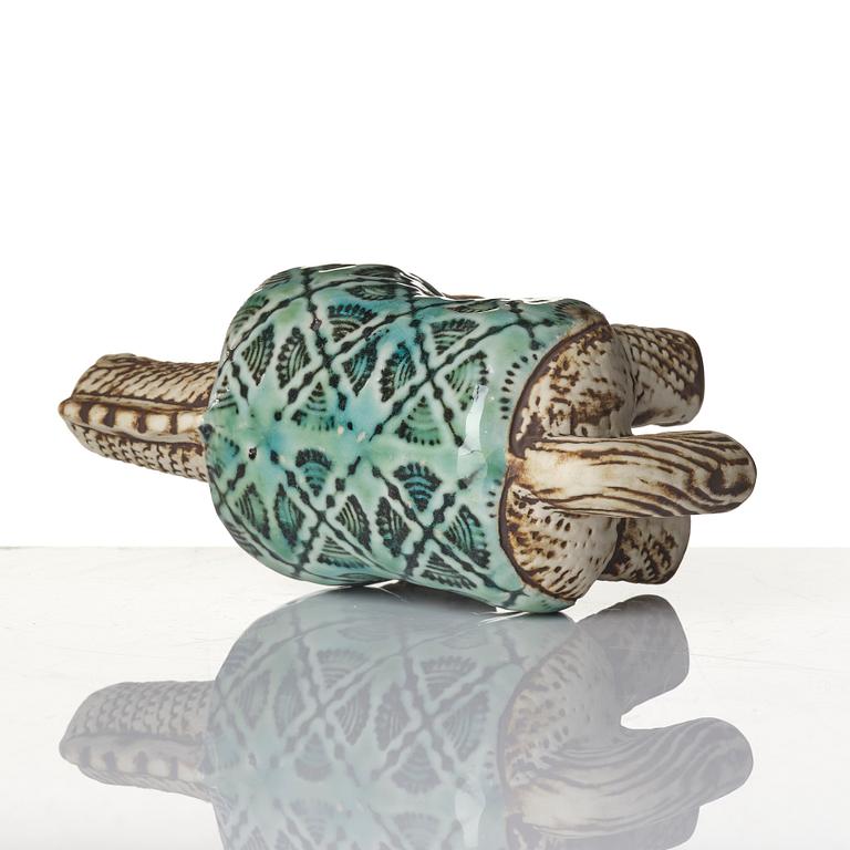 Lisa Larson, figurin, stengods, "Varan", ur serien "Jura", Gustavsberg.