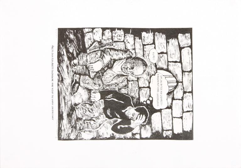 LARS HILLERSBERG, grafik, 4 st. Sign, varav 3 numr.