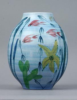 VAS, stengods, Hertha Bengtson, Rörstrand.