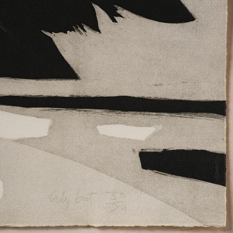 Alex Katz, "The swimmer".