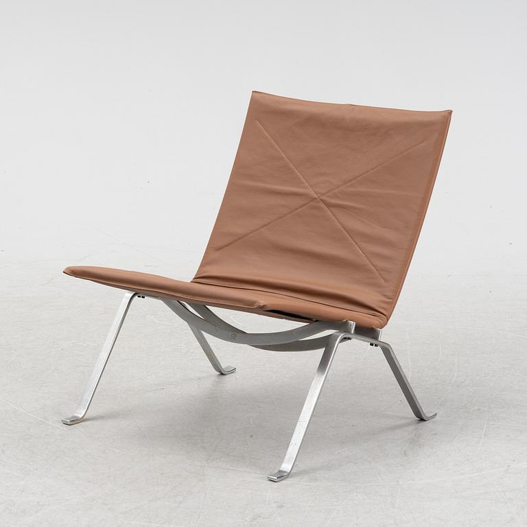 Poul Kjaerholm, fåtölj, PK22,  E Kold Christensen, Danmark, formgiven 1956.