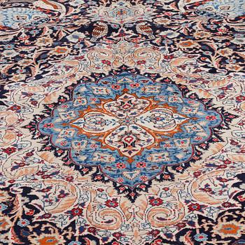 A KASHMAR RUG, 392 x 297 cm.