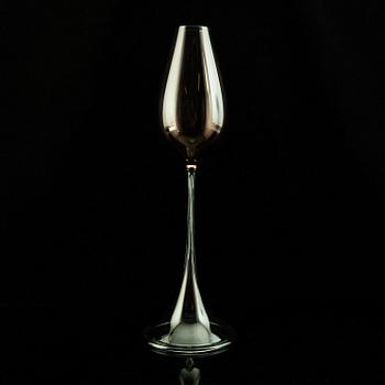Nils Landberg, a tulip-shaped glass, Orrefors.