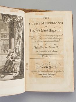 BOKPARTI, 7 vol, bla Myrthen och Cypresser av Carl Eldh, 1725, Poëmatum av Gustaf Lithou, 1734.