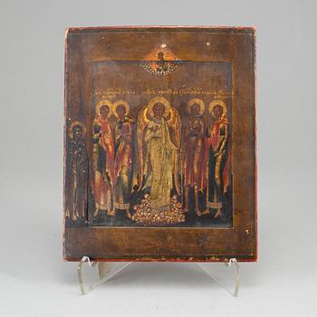 ICON, Russia, 19th Century, tempera on panel.