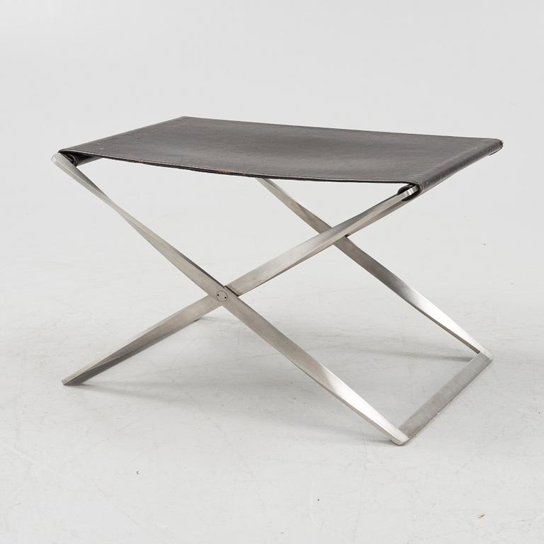 Poul Kjaerholm, a 'PK-91' folding stool, Fritz Hansen, Denmark.