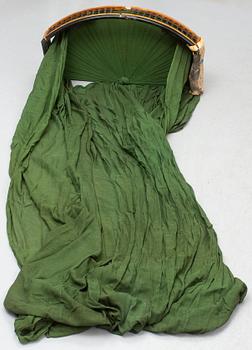 A mid 19th century Biedermeier bedframe.