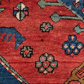 An antique carpet from south caucasus, probably Karabagh, ca 261 x 146 cm.