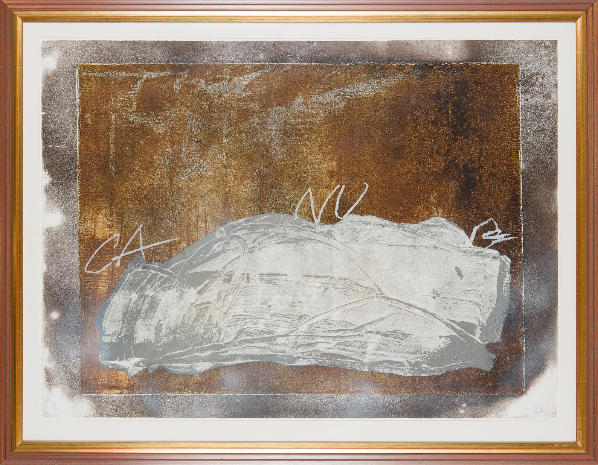 Antoni Tàpies, "Nu".