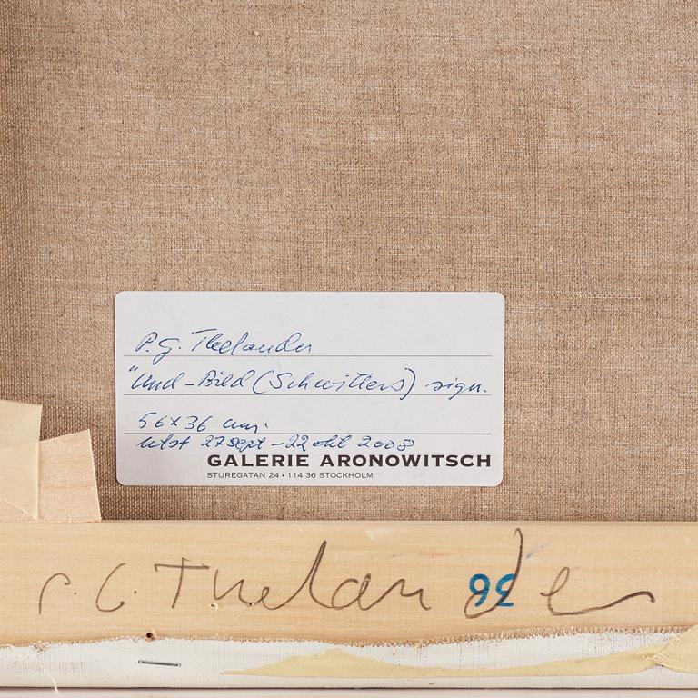 PG Thelander, "Und-Bild (Schwitters)".