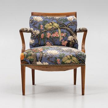 Josef Frank, a model 969 armchair, Firma Svenskt Tenn, Sweden.