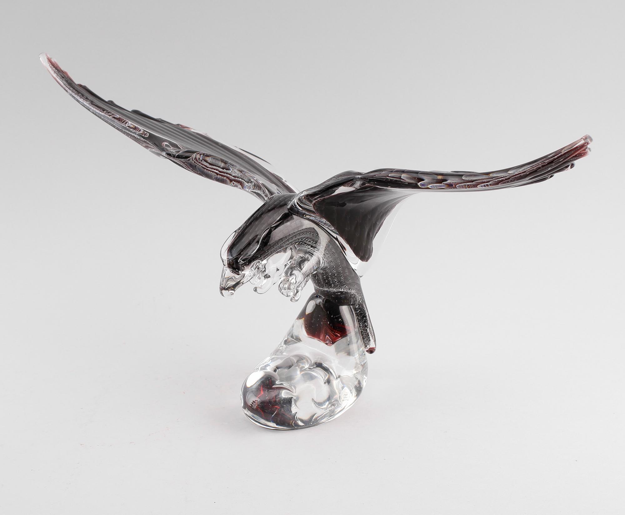 SKULPTUR, FM Konstglas, Ronneby, 1900-talets andra hälft.